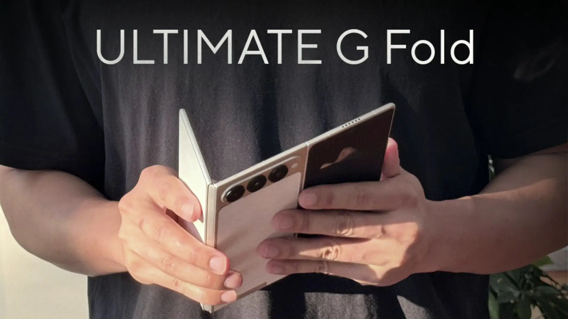 Tecno Phantom Ultimate G Fold Image Revealed