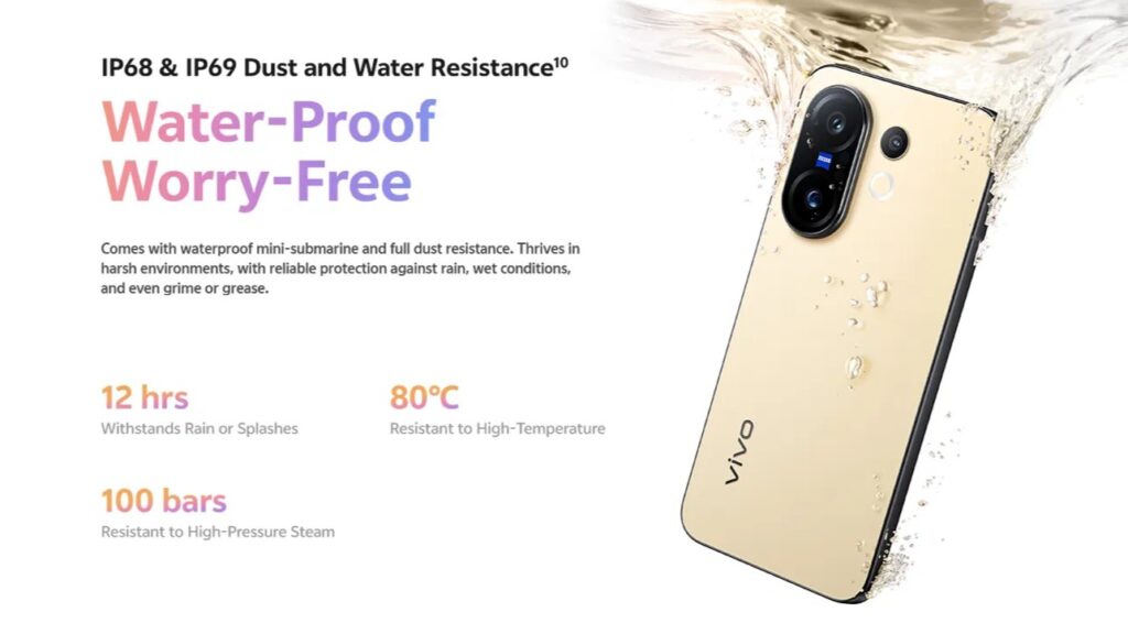 Vivo X200 FE India Variant IP Rating
