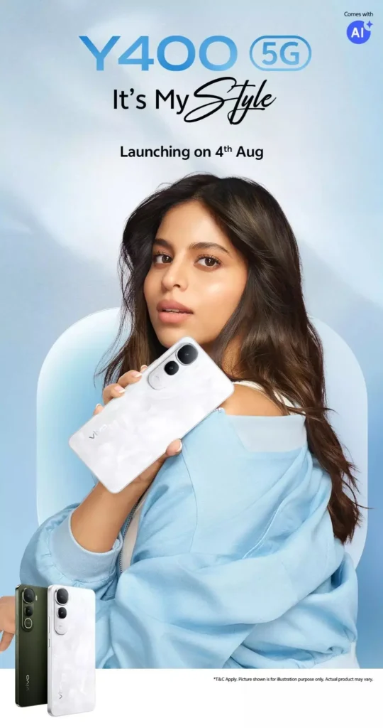 Vivo Y400 5G Official Launch Teaser