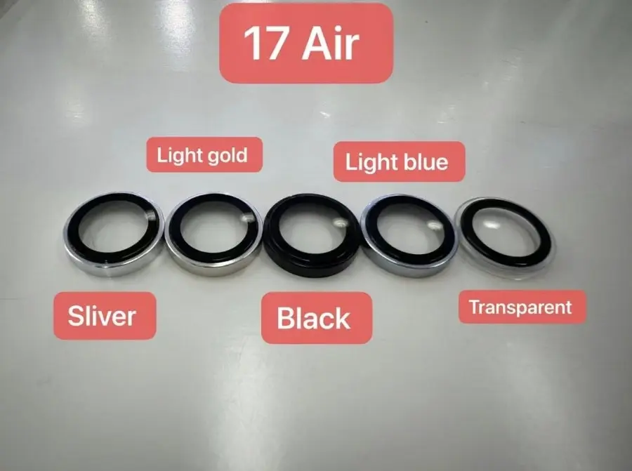 iPhone 17 Air All Colors Leak