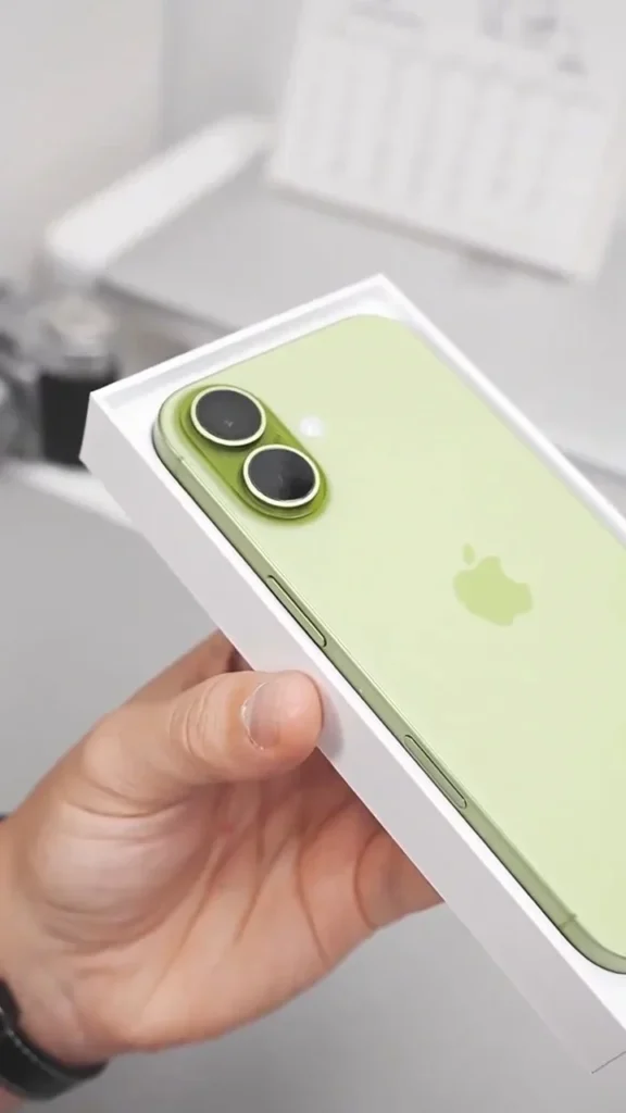 iPhone 17 Green Leaked Real Image