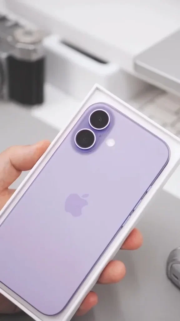iPhone 17 Purple Leaked Real Image