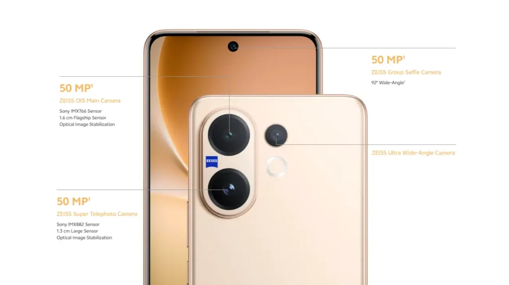 Vivo V60 Camera Specs Banner